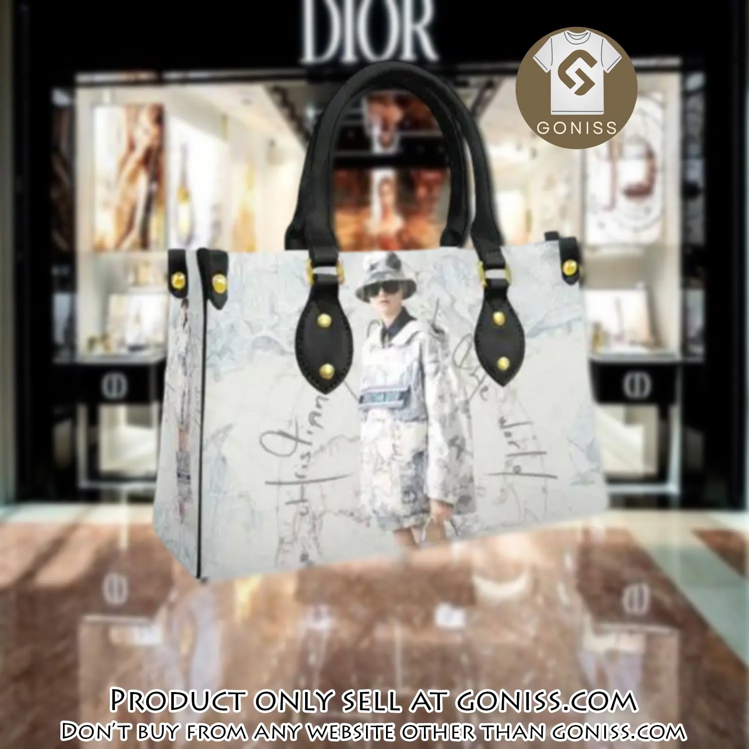 Dior women luxury leather handbag 3d lhb1004 gn0832100